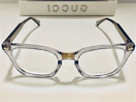 gucci glasses no frame|gucci clear eyeglass frames women's.